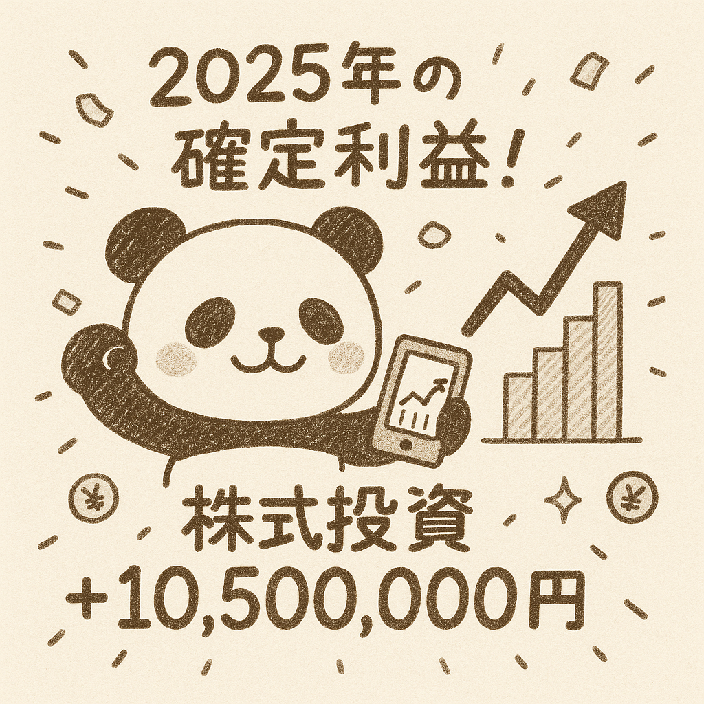Earned profit in 2025: 10.5 million yen