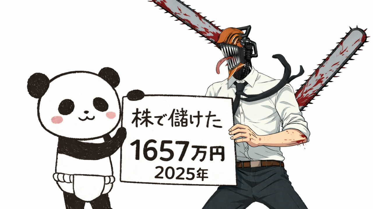 Made 16.57 million yen in stock trading